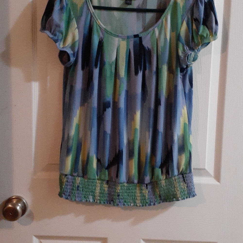 AGB Watercolors  Blouse, Women's Size: M